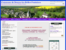 Tablet Screenshot of druyes.fr